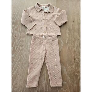 H&m baby girl set 12 mos